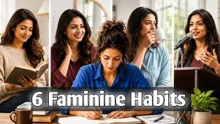 Thumbnail: 6 Famine Habits That Make You More Attractive।। Attractive Woman Kaise Bane।। #woman 