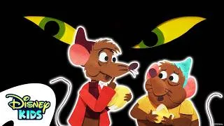 Thumbnail: Cinderella | Jaq and Gus Escape through the Shadows! 🐭🕯️| Disney Sidekick Adventures | @disneykids