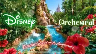 Thumbnail: A Tropical Escape at Disneyland🌴 Disney Summer Orchestral 🎻 Refreshing BGM for Peaceful Vacation