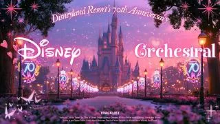 Thumbnail: Disney Magical Orchestral 🎻 Smooth BGM for Deep Focus & Stress Relief 💜 Romantic Purple Twilight