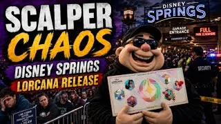 Thumbnail: Scalpers Turn Disney Springs Lorcana Release Into Total Chaos #lorcana 