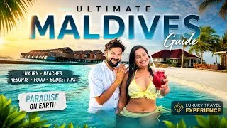 Thumbnail: Maldives Travel Guide 2026 🇲🇻 | Budget, Visa, Resorts, Seaplane, Itinerary | Maldives Water Villa