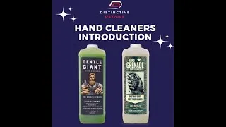 Thumbnail: Introducing Hand Grenade™ Hand Cleaner & Gentle Giant™ Hand Cleaner