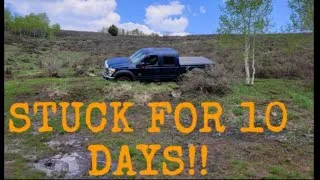 Thumbnail: Swamped truck recovered, stuck 10 days in the Rocky Mountains