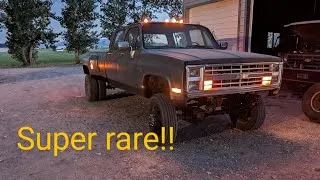 Thumbnail: Working on an extremely rare Chevy square body, making alignments great again!!