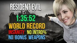 Thumbnail: RE9 INSANITY SPEEDRUN IN 1:35:52 (No Intro)