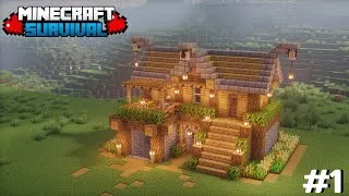 Thumbnail: MY PERFECT START IN MINECRAFT SURVIVAL 🔥 | MINECRAFT SURVIVAL SERIES EP-1 [HINDI]