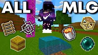 Thumbnail: I Attempted EVERY Minecraft MLG Ever Made – INSANE Results! 😵