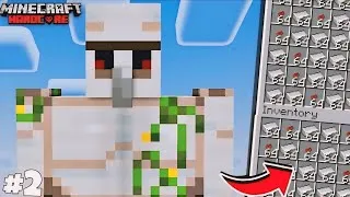 Thumbnail: I Built an INSANE Iron Farm in Minecraft Survival!