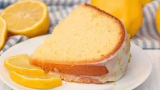 Thumbnail: The BEST Lemon Pound Cake w/ Lemon Butter Glaze 🍋 (Real Lemon Flavor)
