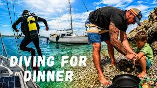 Thumbnail: Scuba Diving From Our Sailboat! Catch & Cook Adventure