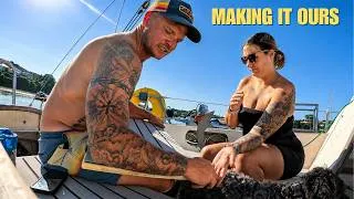 Thumbnail: Transforming Our £200 Sailboat Into a Family Adventure Boat