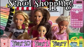 Thumbnail: Barbie Doll Sisters Back To School Shopping 2026!! 
