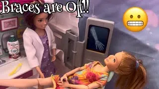 Thumbnail: Babrie Dolls - Amelia Gets Her Braces Off At The Dentist!! 