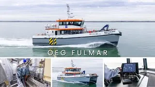 Thumbnail: OEG FULMAR - A new build CTV from Diverse Marine