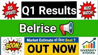 Thumbnail: Belrise Industries Q1 Results 2027 | Belrise Share Latest News | Belrise Results Today 