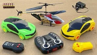 Thumbnail: RadioControl RC Flying Helicopter with RC A380 Aircraft and 3D Light RC Car Unboxing,Testing ASMR 😍