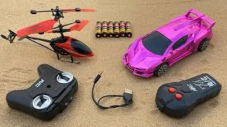 Thumbnail: RadioControl RC Flying Helicopter with RC A380 Aircraft and 3D Light RC Car Unboxing,Testing ASMR 😍