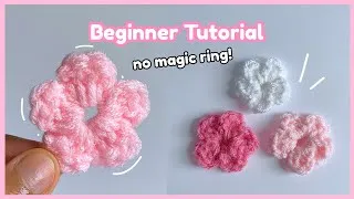 Thumbnail: How to Crochet Flower 🌸 | easy step by step for beginners