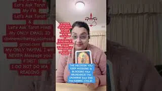 Thumbnail: THE DECISION YOU KEEP AVOIDING Is BLOCKING Your ABUNDANCE! The UNIVERSE Says END This KARMIC CYCLE! 