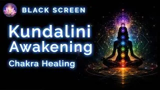 Thumbnail: Kundalini Awakening While You Sleep ✨ Activate All 7 Chakras | Deep Sleep Hypnosis | Black Screen