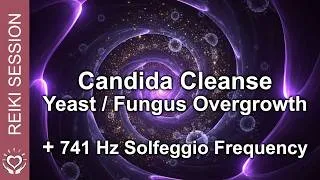 Thumbnail: Reiki for Candidiasis • Candida Overgrowth • Yeast / Fungus Infection • 741 Hz Healing Frequency