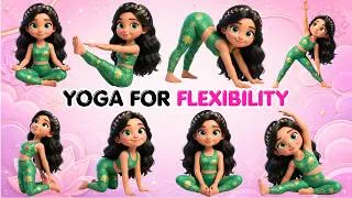 Thumbnail: Princess Yoga for Kids 👑 | Yoga for Flexibility | Fun Full Body Stretching Routine