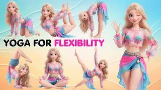 Thumbnail: Yoga for Flexibility for Kids | Come Join the Beach Fun! ☀️ Full Body Stretch