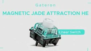 Thumbnail: Gateron Magnetic Jade Attraction HE Linear Switches | Sound Test