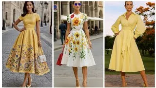 Thumbnail: Beautiful Modest Midi Dresses Perfect For Every Occassion