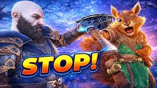 Thumbnail: Kratos Won’t Stop Throwing His Axe: Ratatoskr Loses It 😂 | God of War Ragnarok