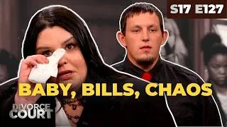 Thumbnail: First-Time Sex, a Baby, and No Plan | Breann vs Johnathan | Divorce Court S17 E127