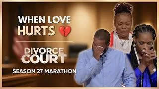 Thumbnail: These Cases Got EMOTIONAL 💔 | Divorce Court Season 27 Marathon