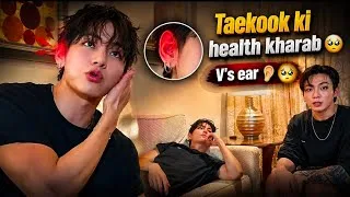 Thumbnail: Taekook’s Health Update Has Fans Worried 💜V’s Ear Problem & Jungkook’s Pain 😭