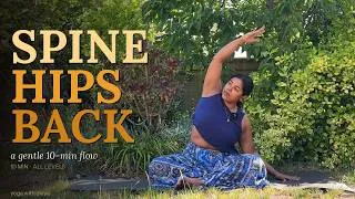 Thumbnail: 10-Min Yoga for a Stiff Back & Tight Hips | Spine, Hips & Back | Yoga With Divya