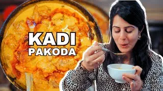 Thumbnail: Tastiest KADI PAKODA Recipe | Authentic Indian Food | Punjabi Kadi
