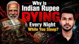 Thumbnail: Why is Rupee DYING Every Night While You Sleep? | The Truth No One Tells You | Divyanshu Sharma