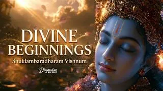 Thumbnail: Shuklambaradharam Vishnum | Sacred Vishnu Shloka for Peace, Wisdom & Auspicious Beginnings