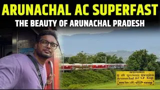 Thumbnail: 22412 Arunachal AC Superfast | Anand Vihar - Naharlagun in Heavy Rainfall "Monsoon Effect Norteast"