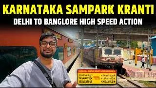 Thumbnail: Journey in 12650 Karnataka Sampark Kranti Express | Hazrat Nizamuddin - Yeswanthpur | Train Journey