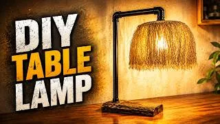 Thumbnail: DIY Table Lamp | Beautiful Handmade Home Decor from Simple Materials