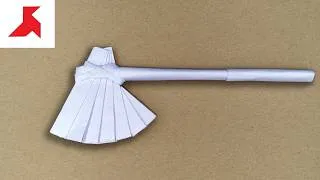 Thumbnail: DIY - How to make a BIG LEVIATHAN AXE from A4 paper