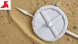 Thumbnail: DIY 🛡️ How to make a ROUND SHIELD from A4 paper