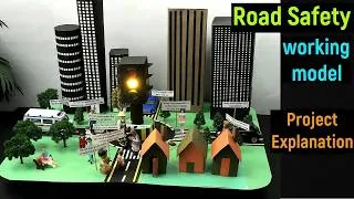 Thumbnail: road safety project explanation | science project explanation | english | diyas funplay