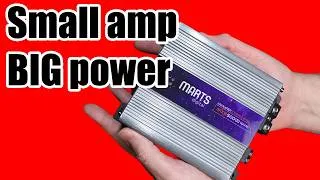 Thumbnail: Unbelievable power in a compact size.   MARTS digital 500w mini amp.