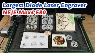 Thumbnail: Largest Diode Laser Engraver- NEJE MAX4 E80