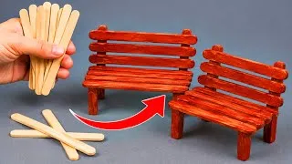 Thumbnail: Super Easy DIY... Make This Beautiful Mini Bench in Under a Minute! 🤯