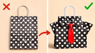 Thumbnail: No One Will Believe You Made This Paper Gift Bag Yourself... In Seconds! 😍