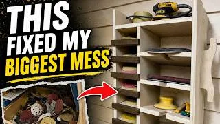Thumbnail: My Sanding Setup Was a Disaster... So I Built This
