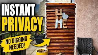 Thumbnail: No Digging Needed — This Fixed My Backyard Privacy Problem